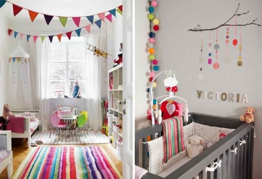 Как оформить детскую комнату красиво?